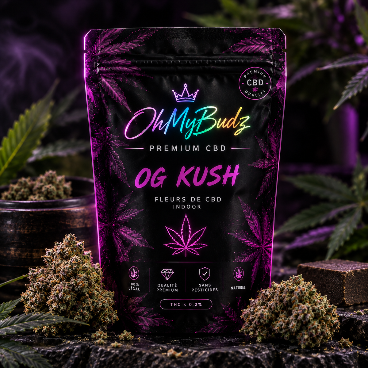 Pochon OhMyBudz OG Kush