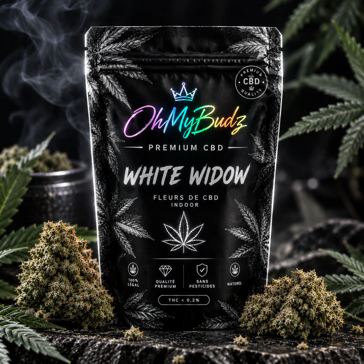 Pochon OhMyBudz White Widow